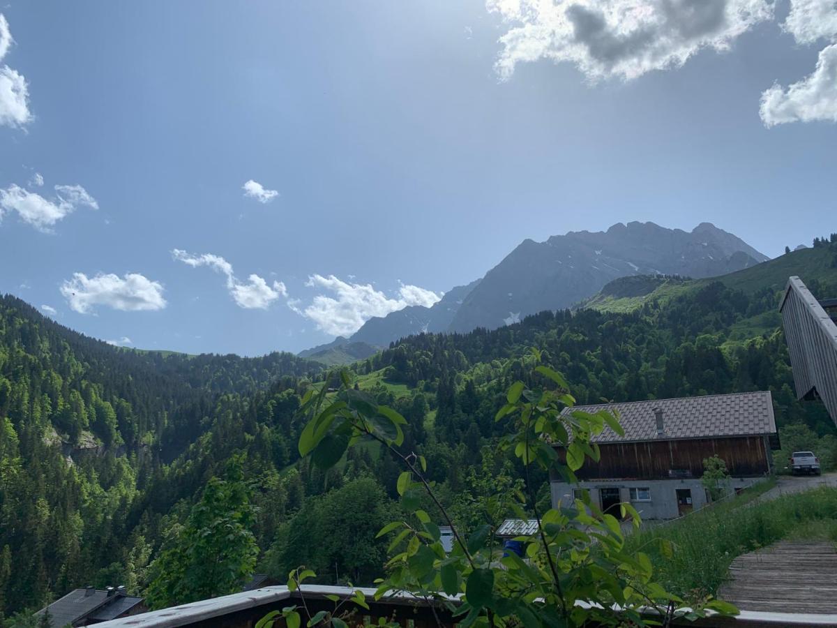 شقة Terrasse Sur Les Aravis لا جييتاز المظهر الخارجي الصورة