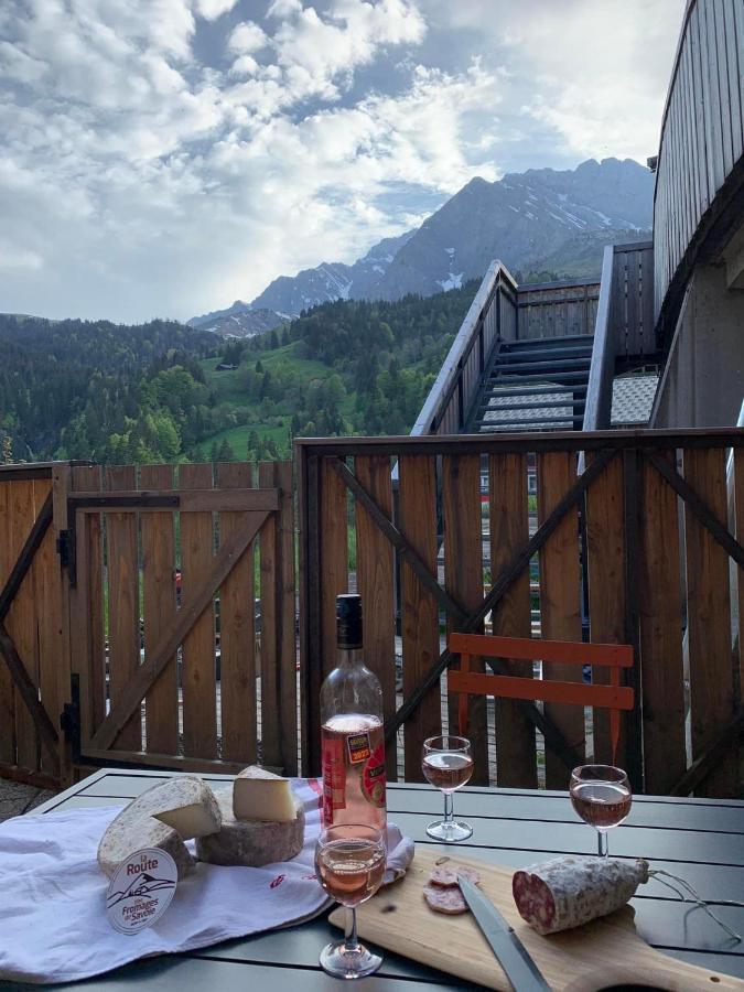 شقة Terrasse Sur Les Aravis لا جييتاز المظهر الخارجي الصورة