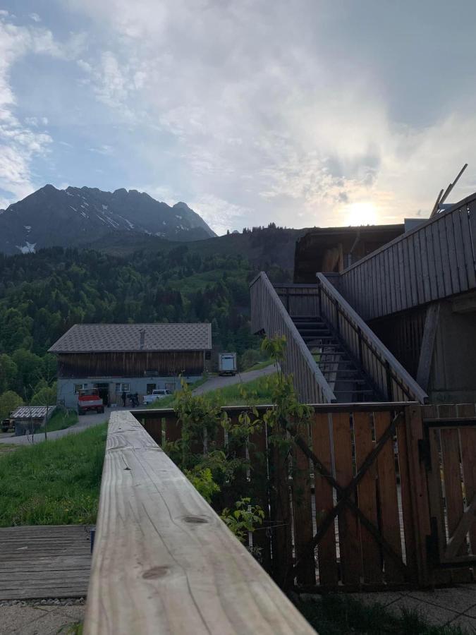 شقة Terrasse Sur Les Aravis لا جييتاز المظهر الخارجي الصورة